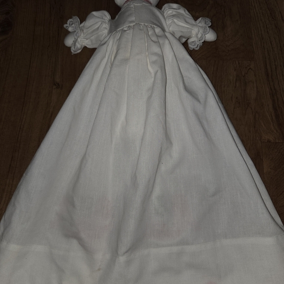 Vintage Pillowcase Doll Embroidered Pink - Picture 7 of 8